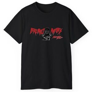 Bruno Mars Black Graphic cotton T-Shirt